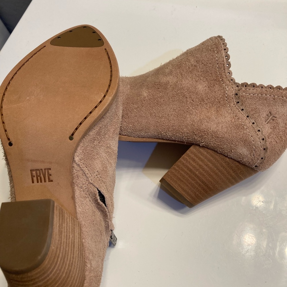Frye Rose Suede Booties